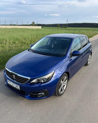 Peugeot 308 cena 49000 przebieg: 79000, rok produkcji 2019 z Odolanów małe 254